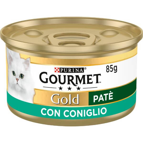 Gourmet Gold 85gr - Patè con Coniglio Gourmet Gold 85gr - Patè con Coniglio